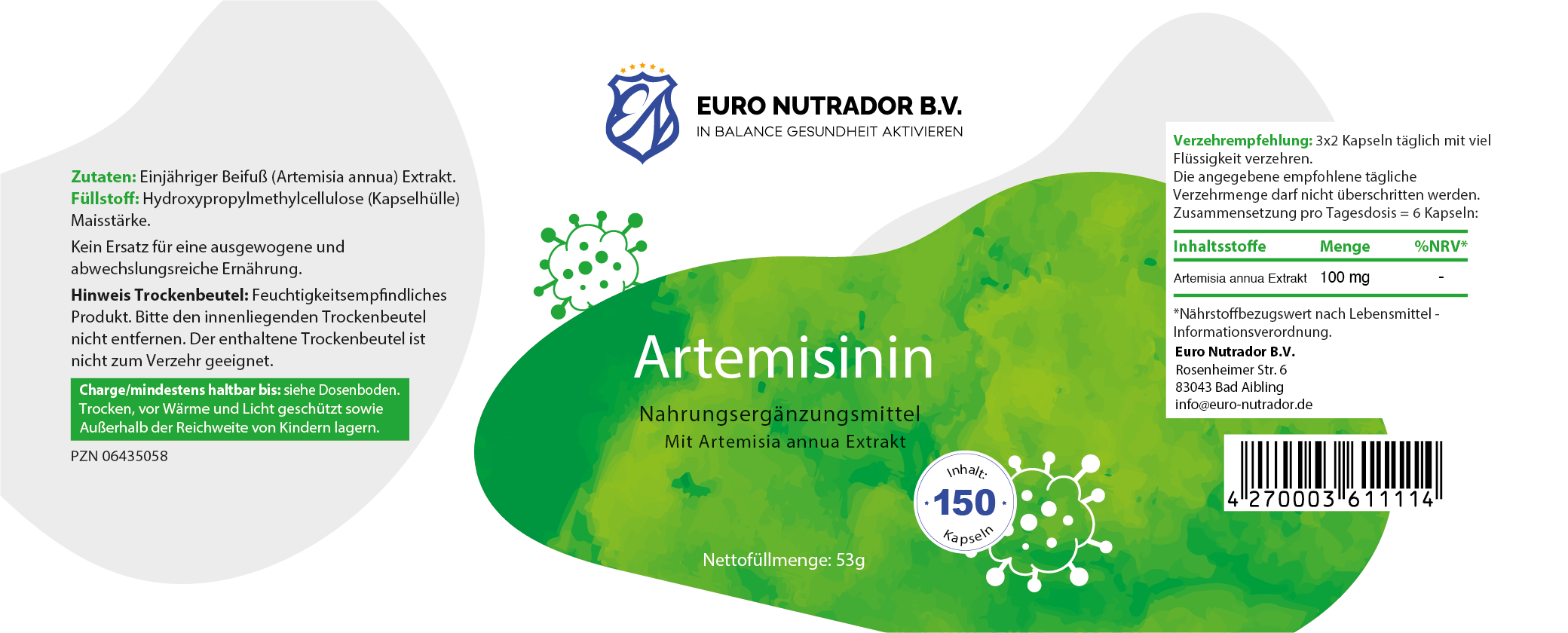 Artemisinine-capsules