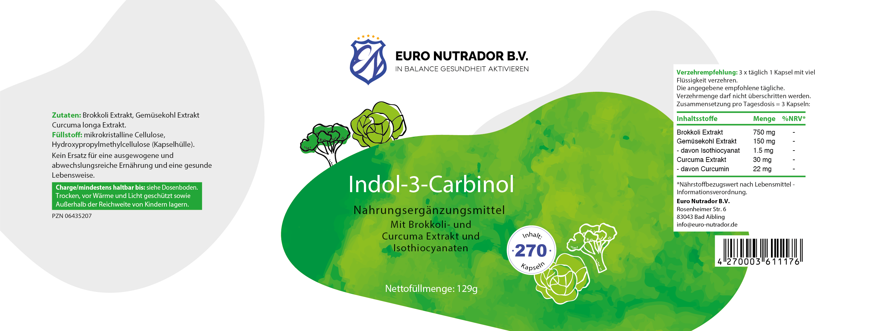 Indol-3-Carbinol Kapseln (I3C)