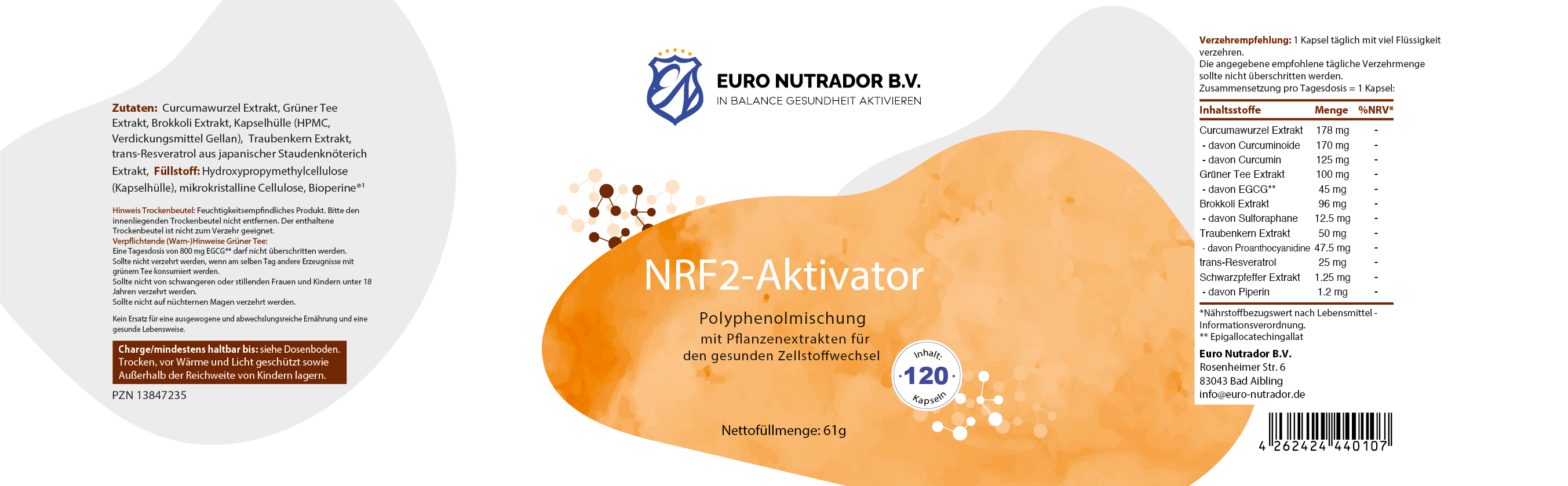 NRF2 - Aktivator Kapseln